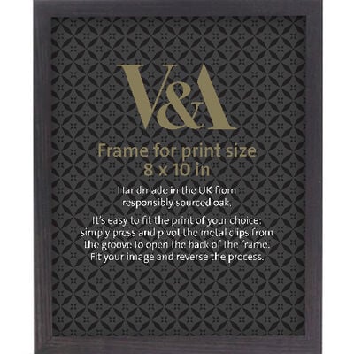V&A Black box picture frame - 8x10 inches